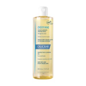 Ducray Óleo de Limpeza Protetor DEXYANE, pele muito seca com tendência a eczema atópico (400ml)
