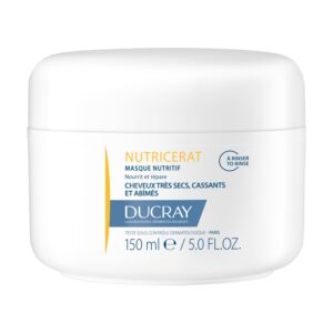 Ducray Máscara Nutritiva para o Cabelo Nutricerat, nutre e repara com intensidade o cabelo seco e quebradiço (150ml)